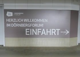 Einfahrt Tiefgarage D&ouml;rnbergforum